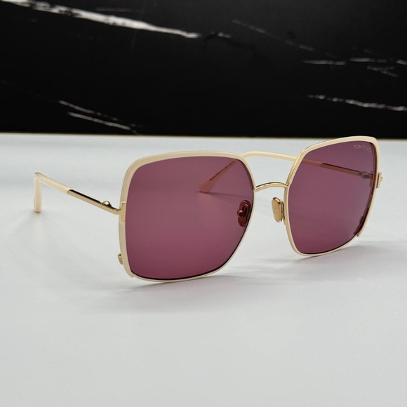 NEW TOM FORD TF1006 32Y WOMEN SUNGLASSES TOM FORD RAPHAELA FT1006/S - Picture 4 of 10